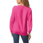 Heavy Blend™ Adult Sweater met ronde hals, heliconia — productfoto 20