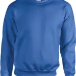 PS_GI18000_ROYALBLUE - Hidalgo-werbeartikel Heavy Blend™ Adult Sweater met ronde hals, royal blue — productfoto 32