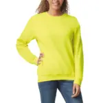 PS_GI18000_SAFETYYELLOW - Hidalgo-werbeartikel Heavy Blend™ Adult Sweater met ronde hals, safety yellow — productfoto 34