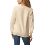 PS_GI18000-B_SAND - Hidalgo-werbeartikel Heavy Blend™ Adult Sweater met ronde hals, sand — productfoto 37