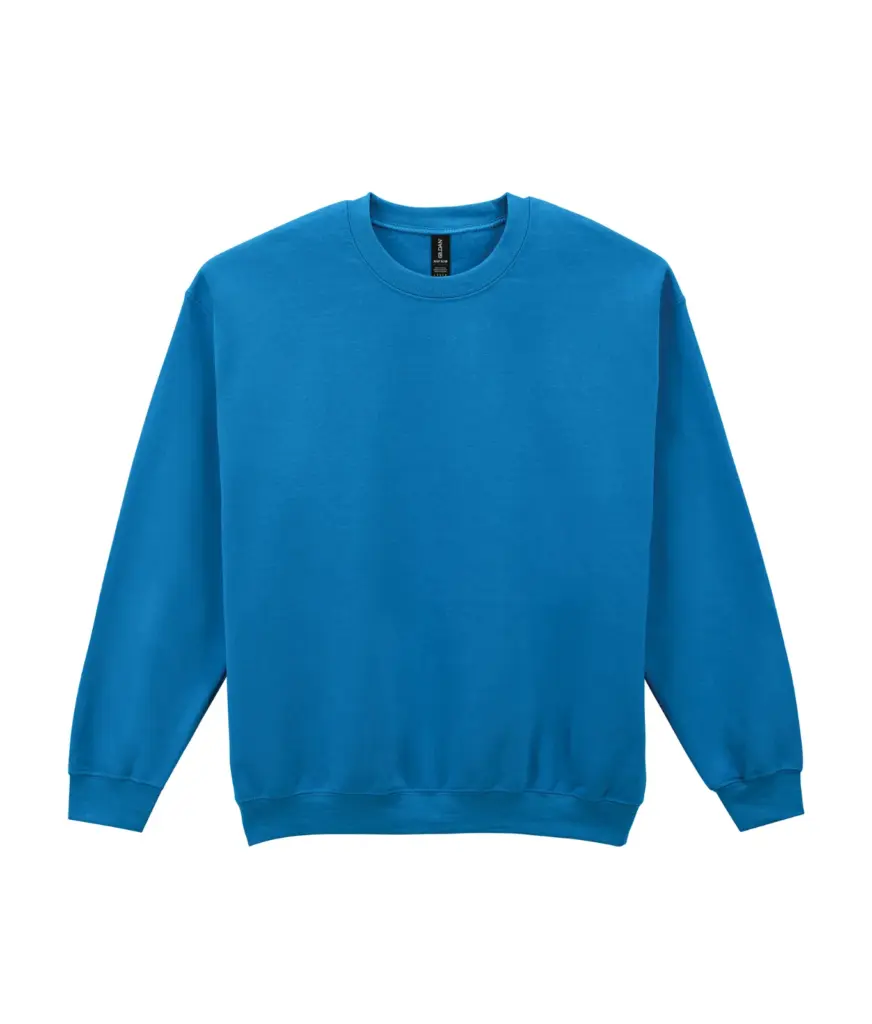 PS_GI18000-2_SAPPHIRE - Hidalgo-werbeartikel Heavy Blend™ Adult Sweater met ronde hals, sapphire — productfoto 38
