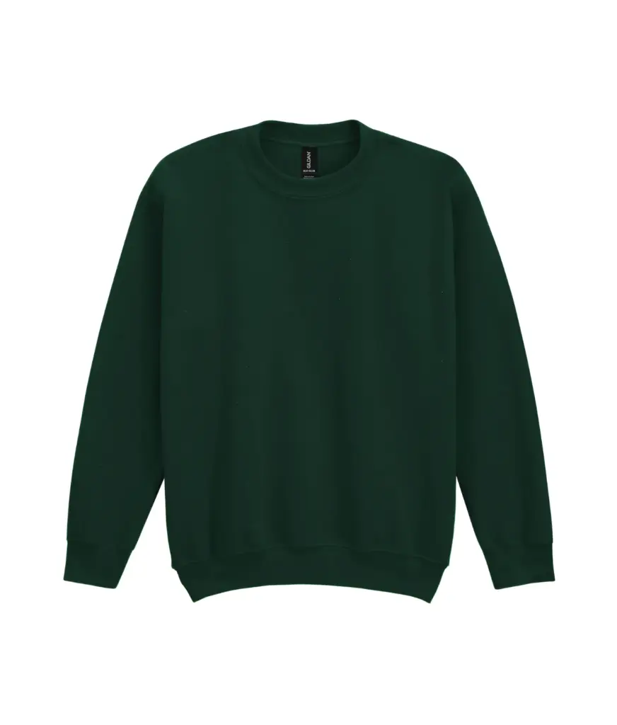 Heavy Blend™ Classic Fit Kinder sweater met ronde hals, forest green — productfoto 5