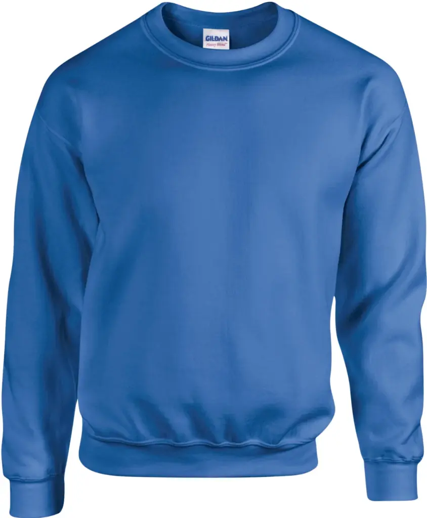 Heavy Blend™ Classic Fit Kinder sweater met ronde hals, royal blue — productfoto 9
