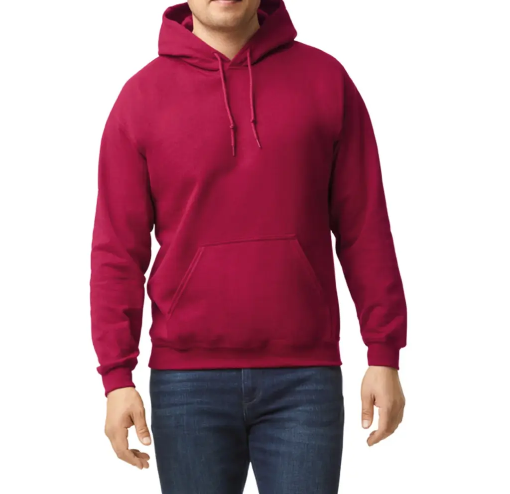 Heavy Blend™ Adult Hooded Sweatshirt, antique cherry red — productfoto 6