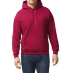 Heavy Blend™ Adult Hooded Sweatshirt, antique cherry red — productfoto 6