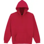 Heavy Blend™ Adult Hooded Sweatshirt, cherry red — productfoto 17