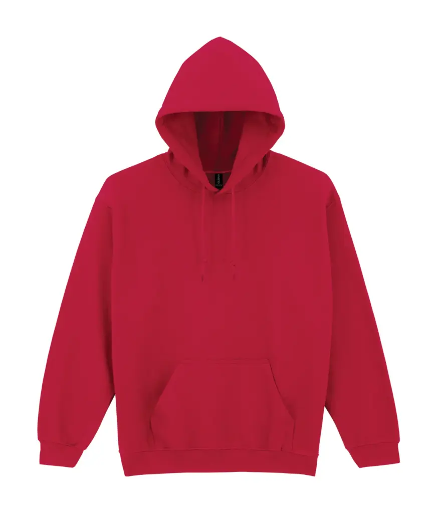 Heavy Blend™ Adult Hooded Sweatshirt, cherry red — productfoto 17