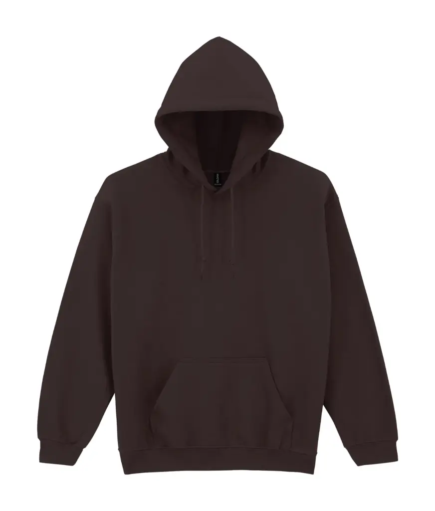 Heavy Blend™ Adult Hooded Sweatshirt, dark chocolate — productfoto 18