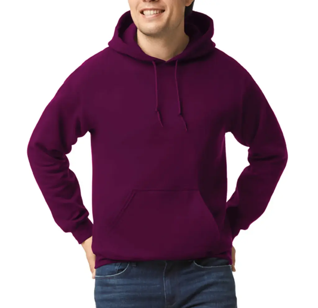 Heavy Blend™ Adult Hooded Sweatshirt, maroon — productfoto 31