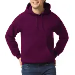 Heavy Blend™ Adult Hooded Sweatshirt, maroon — productfoto 31