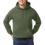 Heavy Blend™ Adult Hooded Sweatshirt, military green — productfoto 33