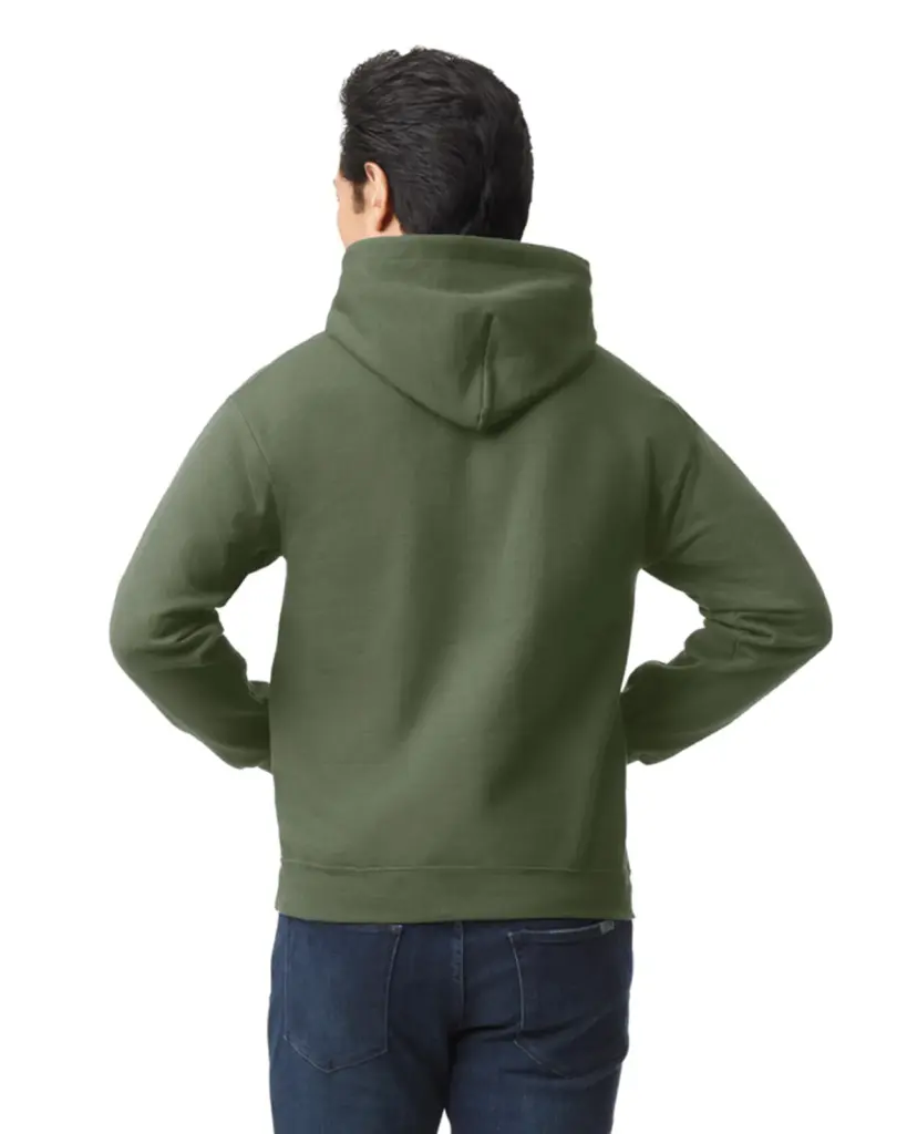 Heavy Blend™ Adult Hooded Sweatshirt, military green — productfoto 34