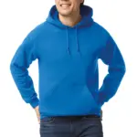 Heavy Blend™ Adult Hooded Sweatshirt, royal blue — productfoto 40