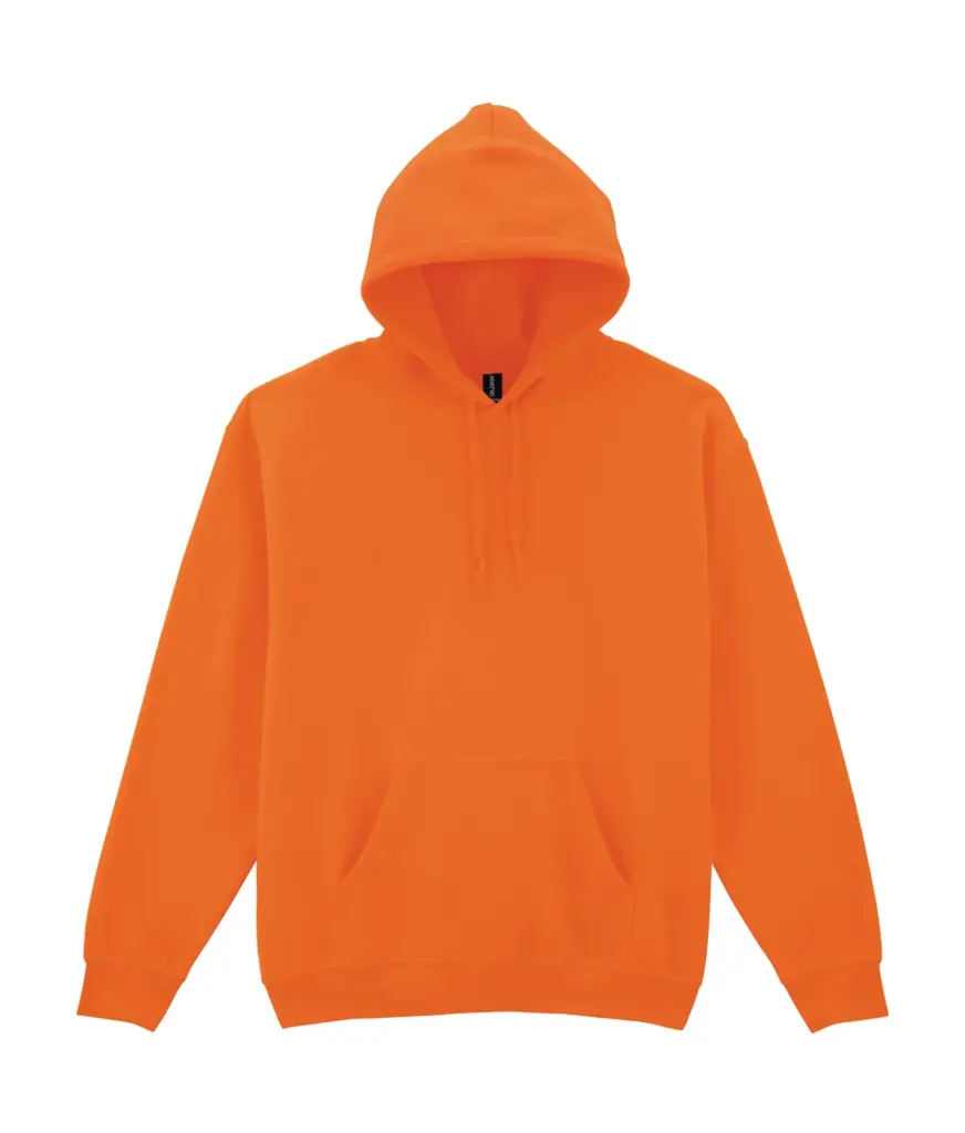 Heavy Blend™ Adult Hooded Sweatshirt, safety orange — productfoto 42