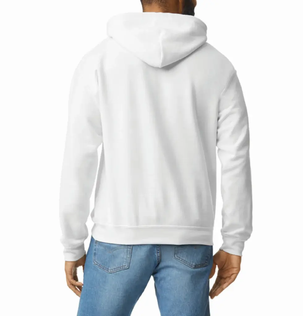 Heavy Blend™ Adult Hooded Sweatshirt, white — productfoto 49