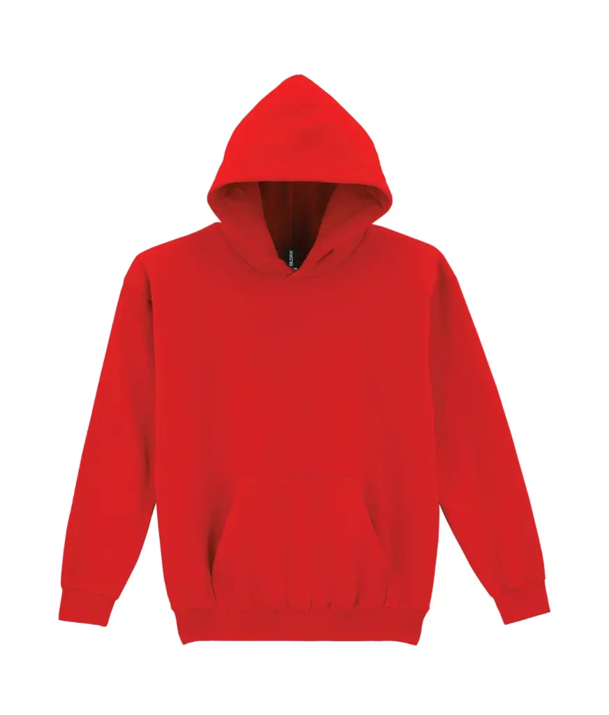 PS_GI18500B-2_RED - Hidalgo-werbeartikel Heavy Blend™ Classic Fit sweater met capuchon — productfoto 14