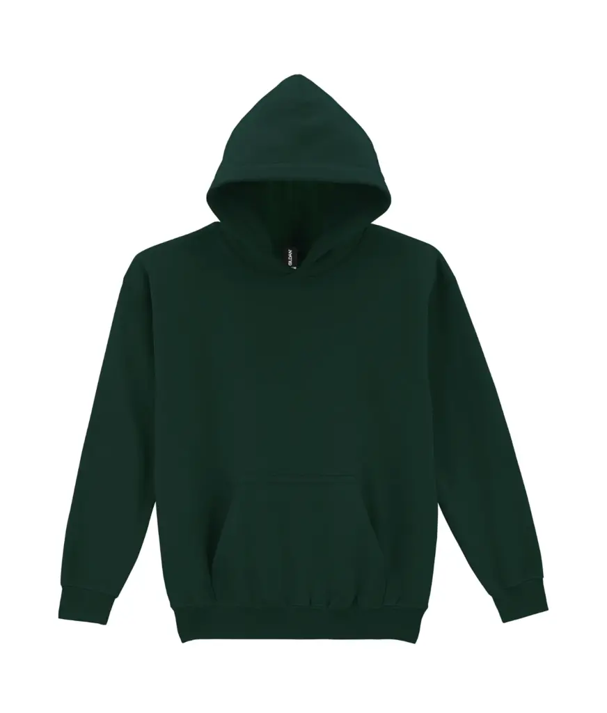 PS_GI18500B-2_FORESTGREEN - Hidalgo-werbeartikel Heavy Blend™ Classic Fit sweater met capuchon, forest green — productfoto 6