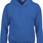 PS_GI18500B_ROYALBLUE - Hidalgo-werbeartikel Heavy Blend™ Classic Fit sweater met capuchon, royal blue — productfoto 15