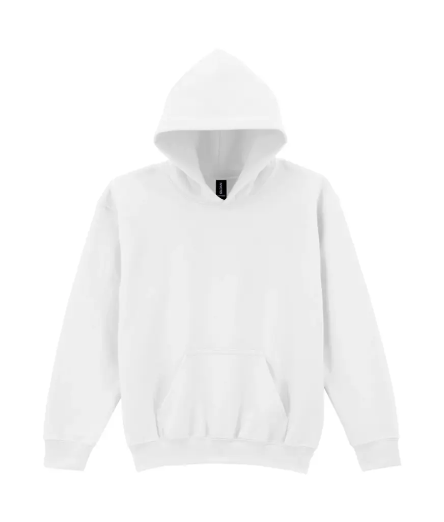 PS_GI18500B-2_WHITE - Hidalgo-werbeartikel Heavy Blend™ Classic Fit sweater met capuchon, white — productfoto 17