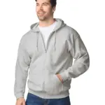 GI18600-4_2026 - Hidalgo-werbeartikel Heavy Blend™ Adult Sweatvest met capuchon