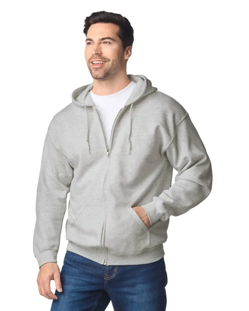 Heavy Blend™ Adult Sweatvest met capuchon
