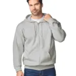 Heavy Blend™ Adult Sweatvest met capuchon — productfoto 2