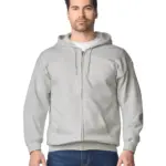 Heavy Blend™ Adult Sweatvest met capuchon — productfoto 3
