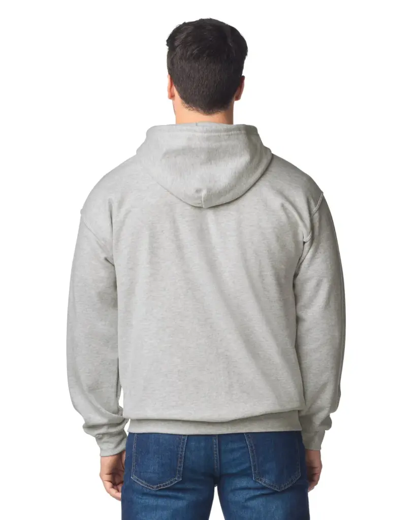 GI18600_2026 - Hidalgo-werbeartikel Heavy Blend™ Adult Sweatvest met capuchon — productfoto 4