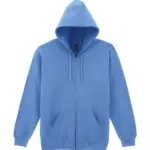 PS_GI18600-2_CAROLINABLUE - Hidalgo-werbeartikel Heavy Blend™ Adult Sweatvest met capuchon, carolina blue — productfoto 9