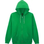 PS_GI18600-2_IRISHGREEN - Hidalgo-werbeartikel Heavy Blend™ Adult Sweatvest met capuchon, irish green — productfoto 14