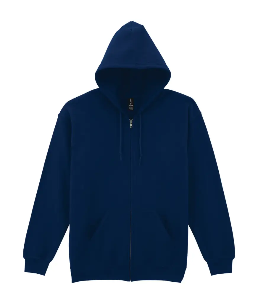PS_GI18600-2_NAVY - Hidalgo-werbeartikel Heavy Blend™ Adult Sweatvest met capuchon, navy — productfoto 16