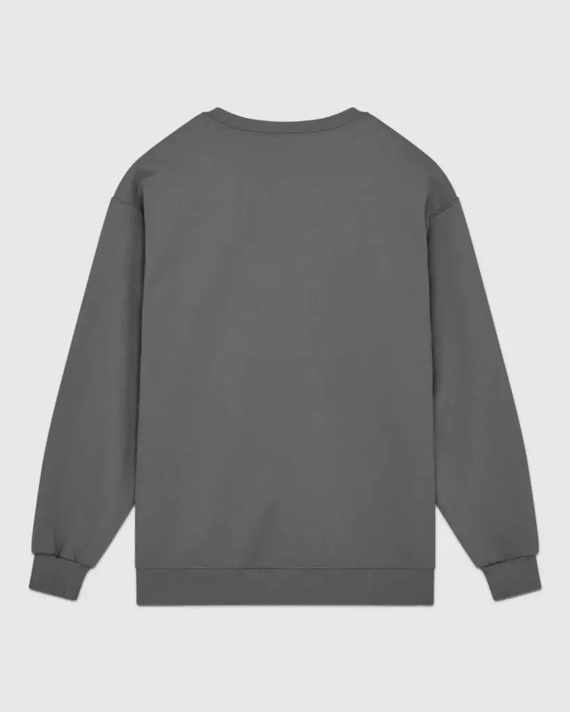 Hammer sweater met ronde hals, gravel — productfoto 8