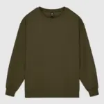 Hammer sweater met ronde hals, olive — productfoto 11