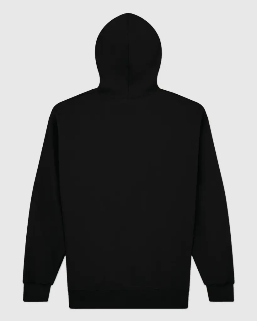 Hammer hoodie adult, pitch black — productfoto 14