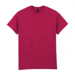 PS_GI2000-2_CARDINALRED - Hidalgo-werbeartikel Ultra Cotton™ Classic Fit Adult T-shirt — productfoto 7