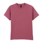 PS_GI2000_HEATHERCARDINALX72 - Hidalgo-werbeartikel Ultra Cotton™ Classic Fit Adult T-shirt — productfoto 16