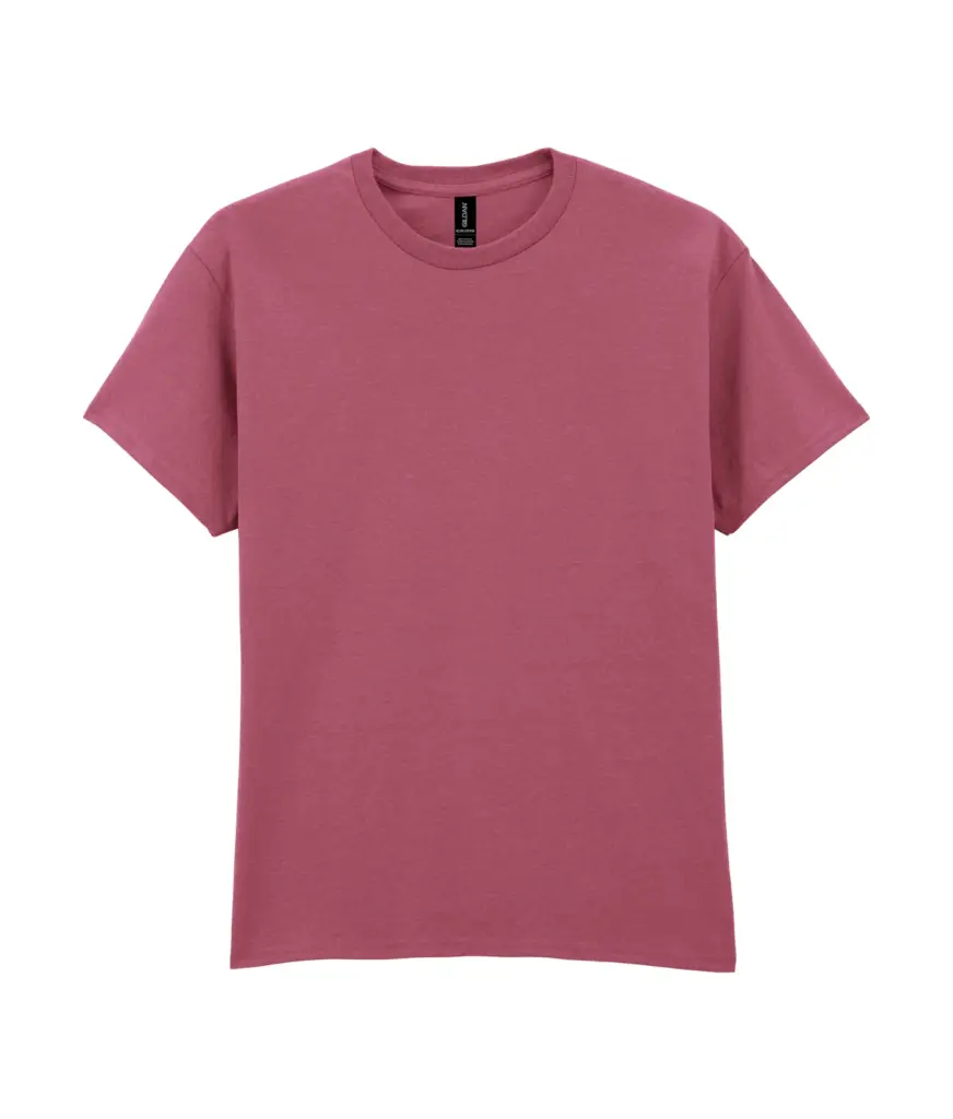 PS_GI2000_HEATHERCARDINALX72 - Hidalgo-werbeartikel Ultra Cotton™ Classic Fit Adult T-shirt — productfoto 16