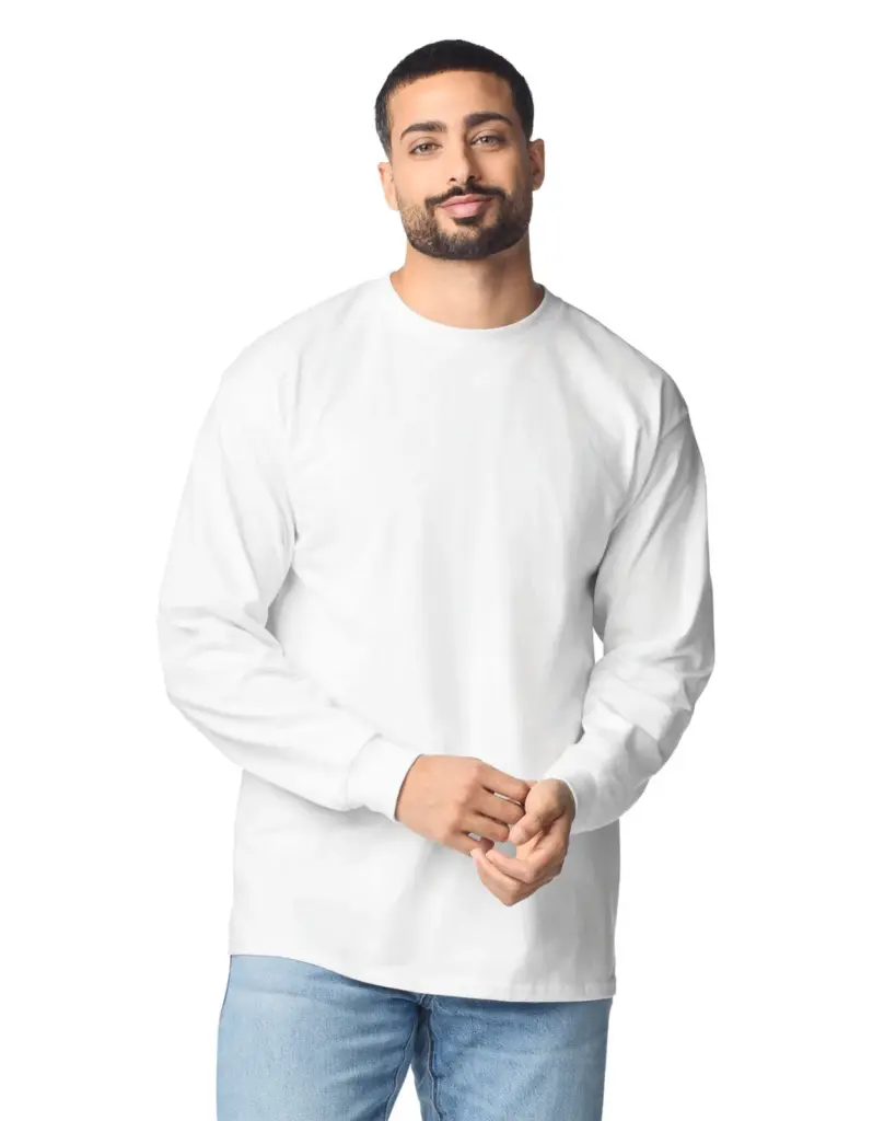 Ultra Cotton™ Classic Fit Adult T-Shirt met lange mouwen