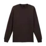 PS_GI2400-2_DARKCHOCOLATE - Hidalgo-werbeartikel Ultra Cotton™ Classic Fit Adult T-Shirt met lange mouwen, dark chocolate — productfoto 8