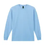 PS_GI2400-2_LIGHTBLUE - Hidalgo-werbeartikel Ultra Cotton™ Classic Fit Adult T-Shirt met lange mouwen, light blue — productfoto 12