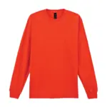 PS_GI2400-2_ORANGE - Hidalgo-werbeartikel Ultra Cotton™ Classic Fit Adult T-Shirt met lange mouwen, orange — productfoto 14