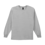 PS_GI2400-2_SPORTGREY - Hidalgo-werbeartikel Ultra Cotton™ Classic Fit Adult T-Shirt met lange mouwen, sport grey — productfoto 18