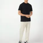 Licht katoenen T-shirt
