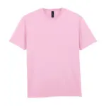 Licht katoenen T-shirt, light pink — productfoto 6
