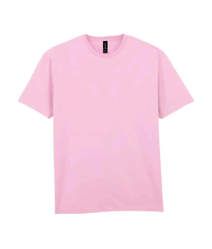 Licht katoenen T-shirt, light pink — productfoto 6