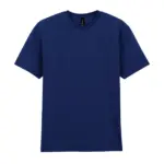 Licht katoenen T-shirt, navy — productfoto 8