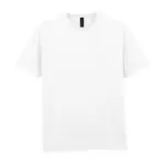 Licht katoenen T-shirt, white — productfoto 13