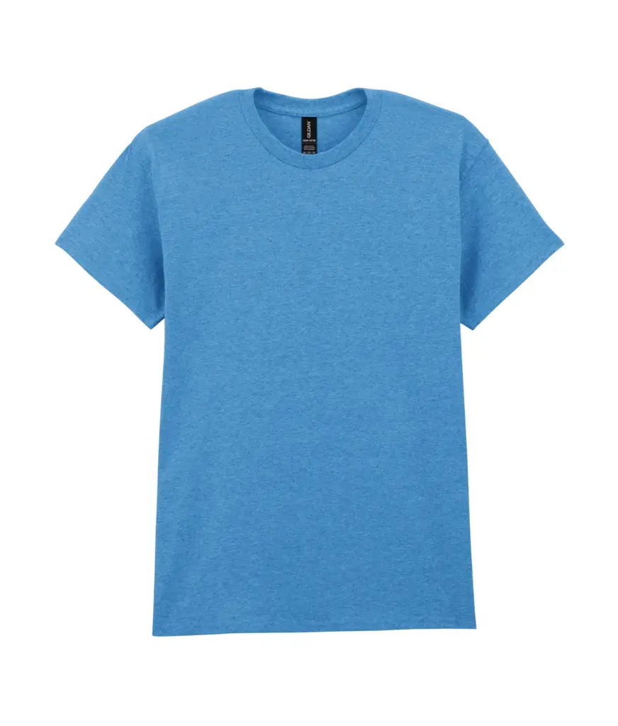 Heavy Cotton™Classic Fit Adult T-shirt, heather sapphire — productfoto 32