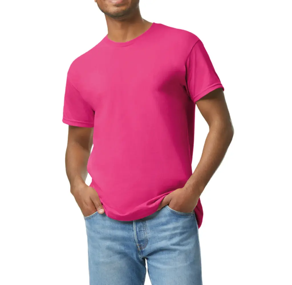 Heavy Cotton™Classic Fit Adult T-shirt, heliconia — productfoto 33