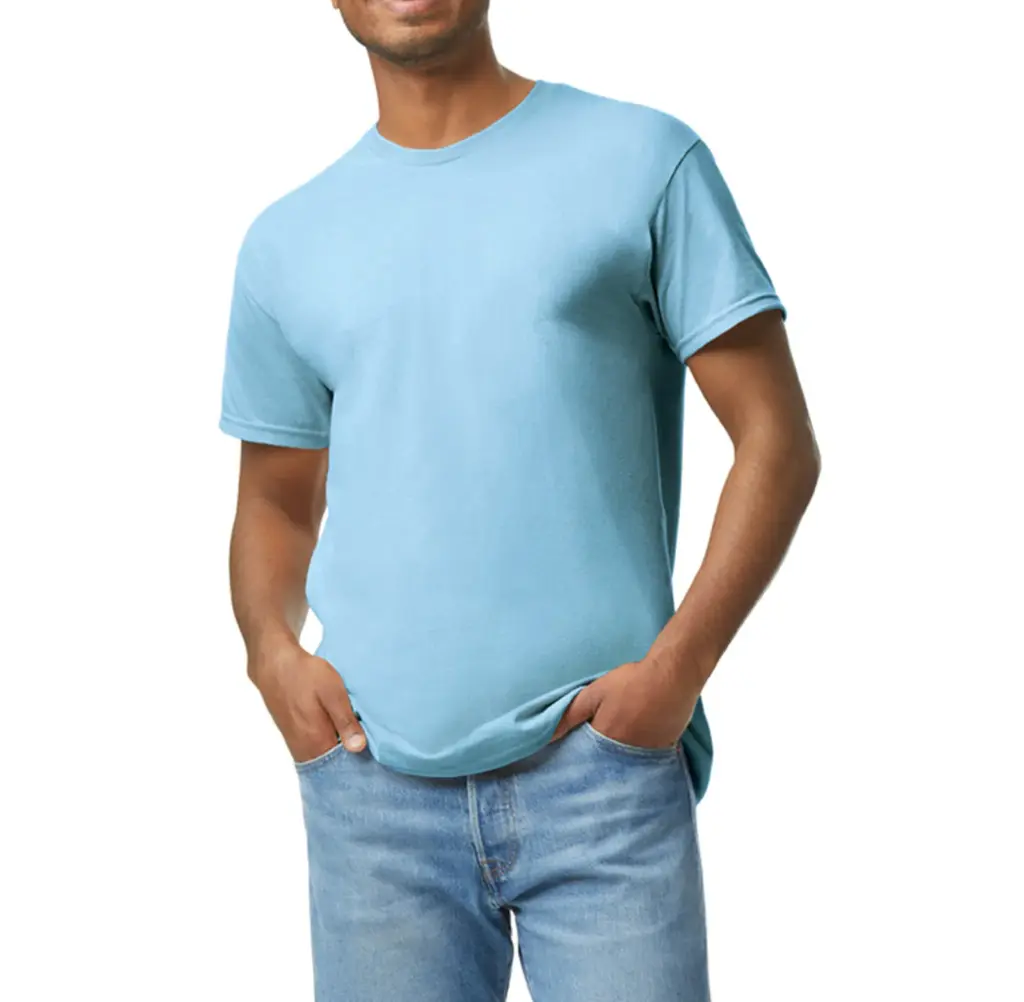 Heavy Cotton™Classic Fit Adult T-shirt, light blue — productfoto 41